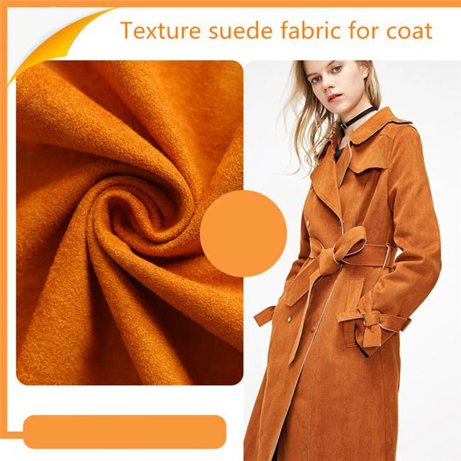 useful of texture suede fabric