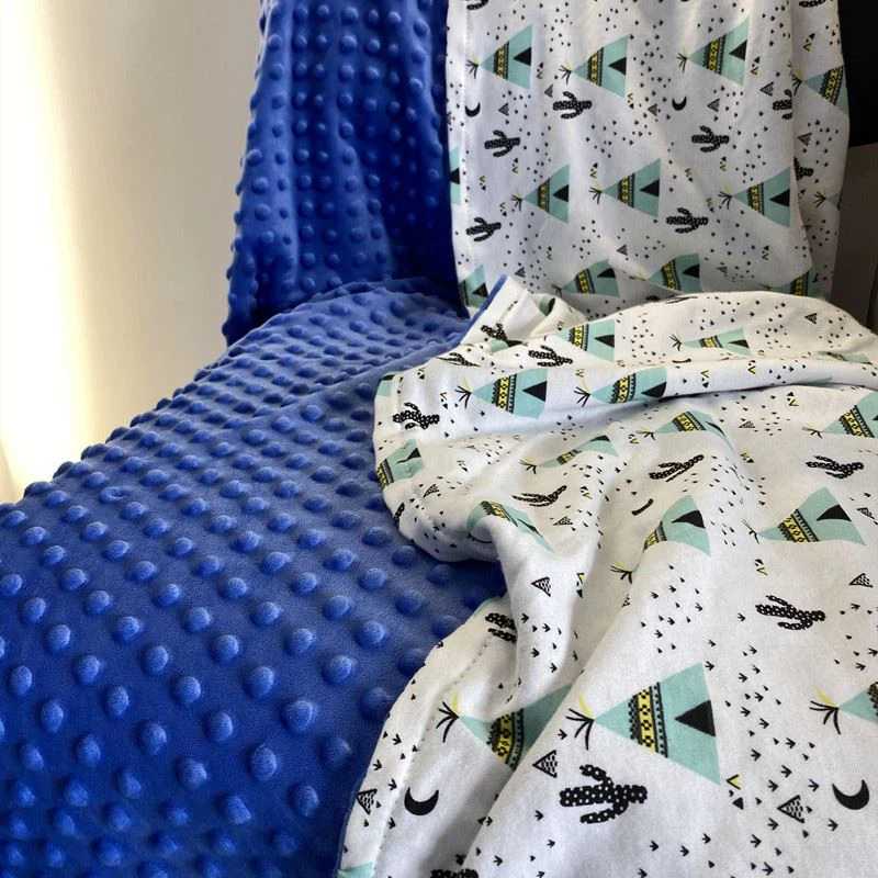 minky fleece blanket