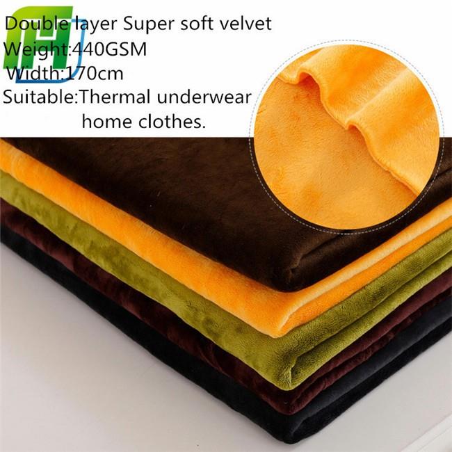 Thick Velvet Fabric