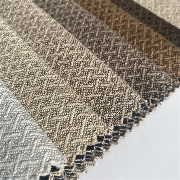 100% Polyester Imitation Linen Sofa Fabric