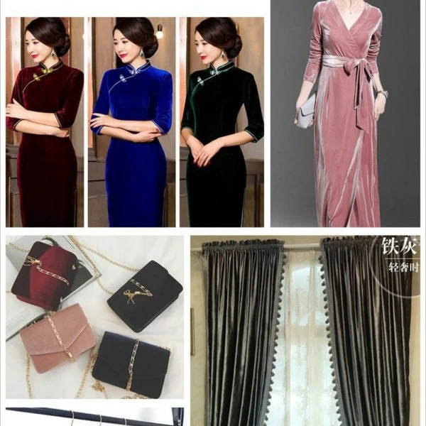 Stretch Velvet Material price